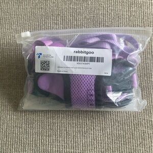 NEW Rabbitgoo Cat Harness & Leash Size S Light Purple